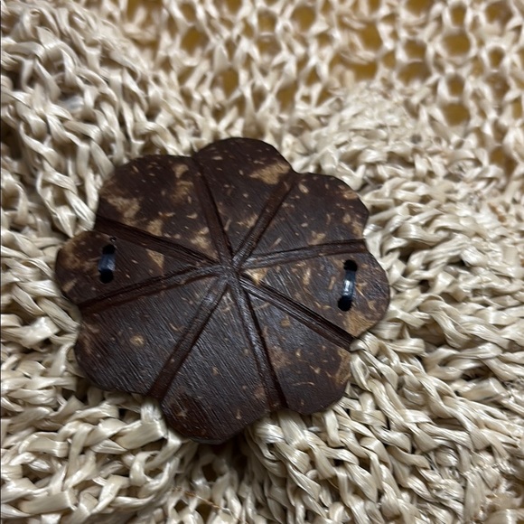 Elegant Two-Tone straw like Woven Tote Bag, lined with pockets - Picture 8 of 10